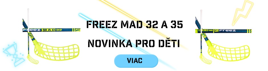 florbalky FREEZ MAD skladem