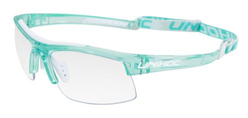 UNIHOC EYEWEAR ENERGY kids crystal turquoise/white - Protection glasses