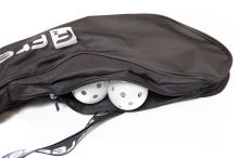 Vak na florbalky FREEZ Z-180 STICKBAG black/reflective 87cm - florbalový stickbag