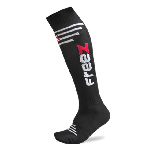 FREEZ QUEEN-2 LONG SOCKS BLACK  39-42 - Long socks and socks