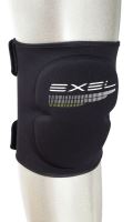 Floorball goalie knee protection EXEL TORNADO KNEE GUARD junior black M - Pads and vests