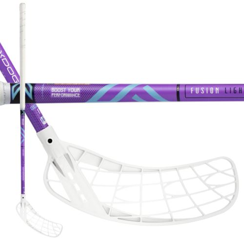 Floorball stick OXDOG FUSION LIGHT 27 PU 101 OVAL MB - Floorball stick for adults