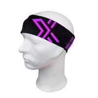 Haarbänder OXDOG BRIGHT HEADBAND Black/Pink