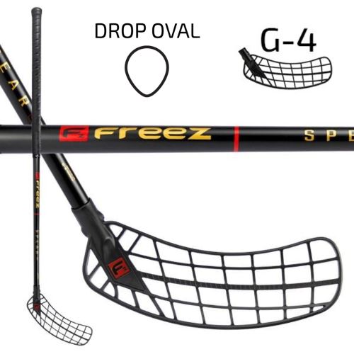 FREEZ SPEAR 27 black-gold drop oval G-4 MB 24-25