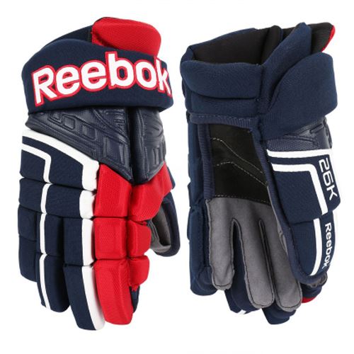 Hokejové rukavice REEBOK 26K navy/red/white senior - 13" - Rukavice