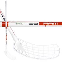 Florbalová hokejka FREEZ RAM 32 white-red 90 round MB R