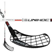 Florbalová hokejka UNIHOC EPIC Composite 32 white/black