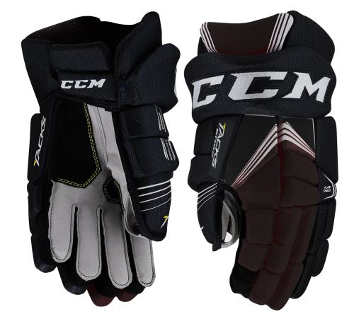 Hokejové rukavice CCM TACKS 5092 black senior - Rukavice