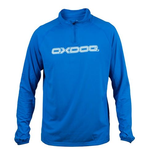 OXDOG WINTON LS WARMUP Jersey Blue 164 - T-shirts