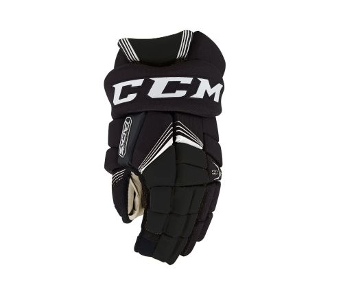 Hokejové rukavice CCM SUPER TACKS black senior - Rukavice