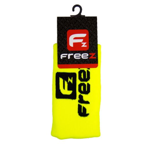 Sportovní potítko FREEZ QUEEN WRISTBAND LONG yellow/black - Potítka
