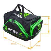 Sportovní taška na kolečkách FREEZ WHEELBAG MONSTER-80 BLACK-GREEN
 - Tašky