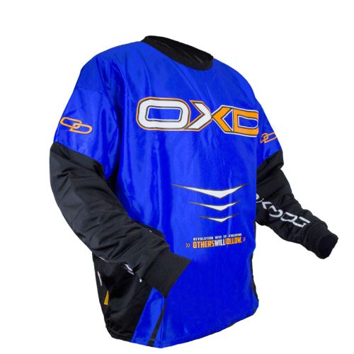 Brankářský florbalový dres OXDOG GATE GOALIE SHIRT blue XS (padding) - Brankářský dres