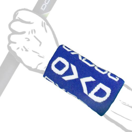 Sportovní potítko OXDOG TWIST LONG WRISTBAND blue/white - Potítka