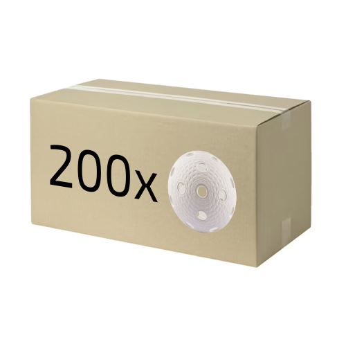 Florbalová loptička ROTOR BALL white - 200pcs box - Míčky