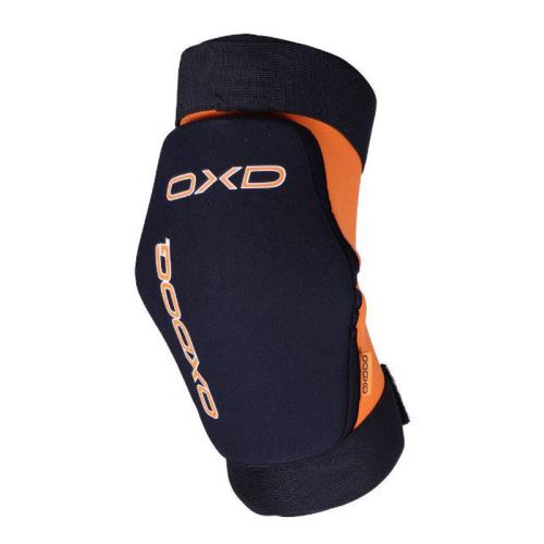 Floorball goalie knee protection OXDOG GATE KNEEGUARD MEDIUM orange/black 150/160 - Pads and vests