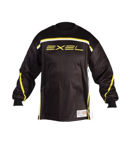 Floorball goalie jersey EXEL ELITE GOALIE JERSEY black - Jersey