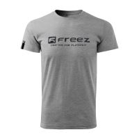 FREEZ T-SHIRT CRAFTED melange gray