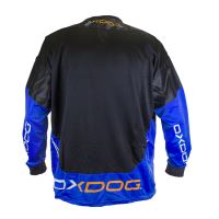 Brankářský florbalový dres OXDOG GATE GOALIE SHIRT black 150/160 (no padding) - Brankářský dres
