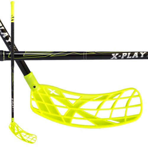 Floorball stick EXEL X-PLAY BLACK 2.6 103 ROUND SB R - Floorball stick for adults