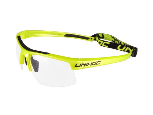 Floorball protection goggles UNIHOC PROTECTION EYEWEAR Energy brýle yellow JR - Protection glasses