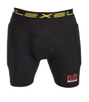 Shorts für Floorballgoalies EXEL ELITE PROTECTION SHORTS Black