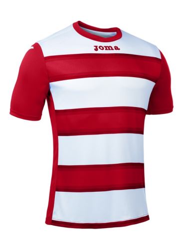 JOMA T-SHIRT EUROPA III RED-WHITE S/S 2XL-3XL - T-shirts