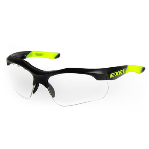 Floorball protection goggles EXEL X100 EYE GUARD senior black - Protection glasses