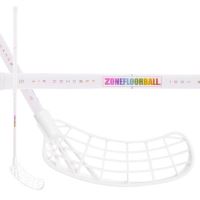 Florbalová hokejka ZONE STICK MAKER AIR SL 28 white/hologram 96cm R - florbalová hůl