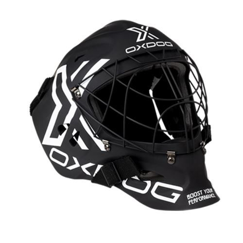 Brankářská florbalová helma OXDOG XGUARD HELMET SR Black - Brankářské masky