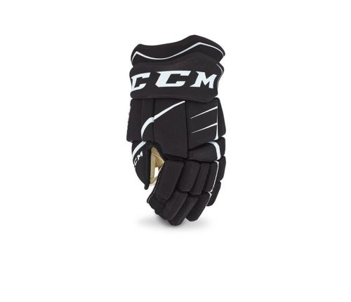 Hokejové rukavice CCM JETSPEED FT350 black/white junior - 10" - Rukavice