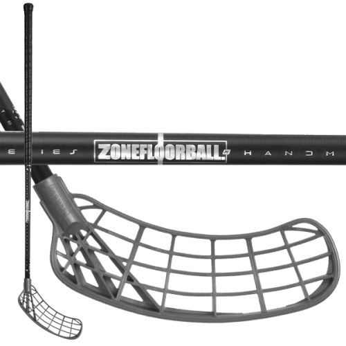 Floorball stick ZONE STICK MAKER AIR SL 26 PC black/silver - Floorball stick for adults