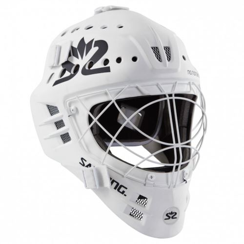 Brankářská florbalová helma SALMING Phoenix Elite Helmet White - Brankářské masky