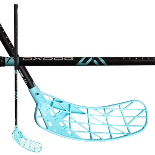 Floorball stick OXDOG SENSE HES 30 TB 96 SWEOVAL MB R - Floorball stick for adults