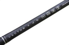 Floorball stick EXEL VECTOR-X BLACK 2.6 98 ROUND SB L - Floorball stick for adults
