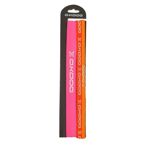 OXDOG PROCESS HAIRBAND 3 PACK Pink/red/orange - Headbands