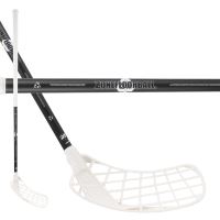 Florbalová hokejka Zone HYPER Composite L 27 black/white 100cm R-23