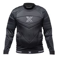 Floorball goalie vest OXDOG XGUARD PROTECTION SHIRTS BLACK  L