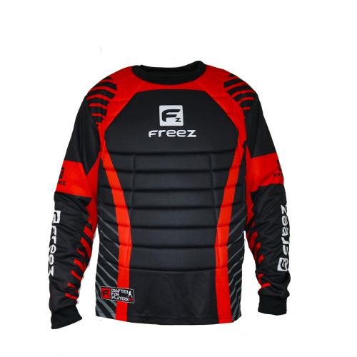 Floorball goalie jersey FREEZ G-180 GOALIE SHIRT black junior