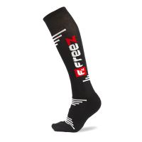 Sports long socks FREEZ QUEEN LONG SOCKS BLACK 32-34