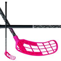 Florbalová hokejka SALMING Quest1 Ultralite F27 Black/Pink 100 (111 R)