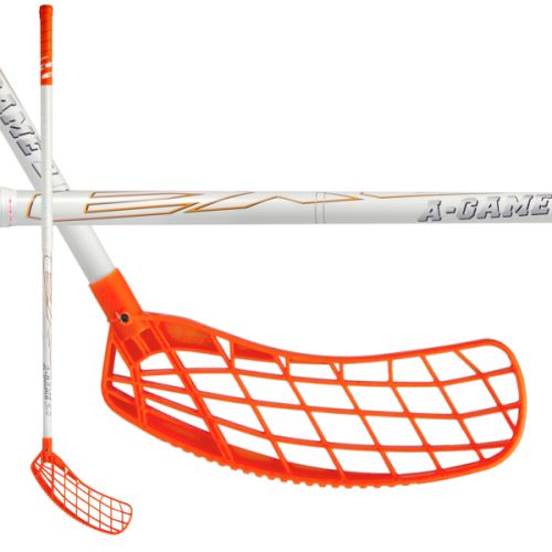Floorball stick EXEL A-GAME WHITE 2.6 103 ROUND SB - Floorball stick for adults