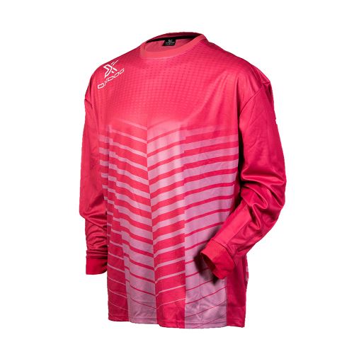 Floorball goalie jersey OXDOG XGUARD GOALIE SHIRT Bleached Red, no padding