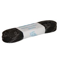 GRAF LACES HOCKEY WAXED black 305cm
 - Guards, insoles, laces