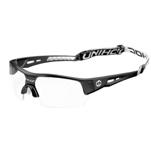 Floorball protection goggles UNIHOC EYEWEAR VICTORY black senior - Protection glasses