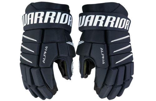 Hokejové rukavice WARRIOR ALPHA QX5 black junior - 10" - Rukavice