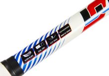 Floorball stick WOOLOC FORCE 3.0 blue-red-white 101 ROUND - Floorball stick for adults