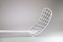 Florbalová hokejka FREEZ SPEAR 27 white-gold  98 oval MB R - florbalová hůl (1)