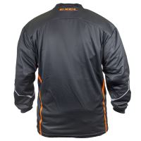 Floorball goalie jersey EXEL S100 GOALIE JERSEY black/orange L - Jersey