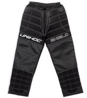 Floorball goalie pant UNIHOC GOALIE PANTS SHIELD black/white 150cl